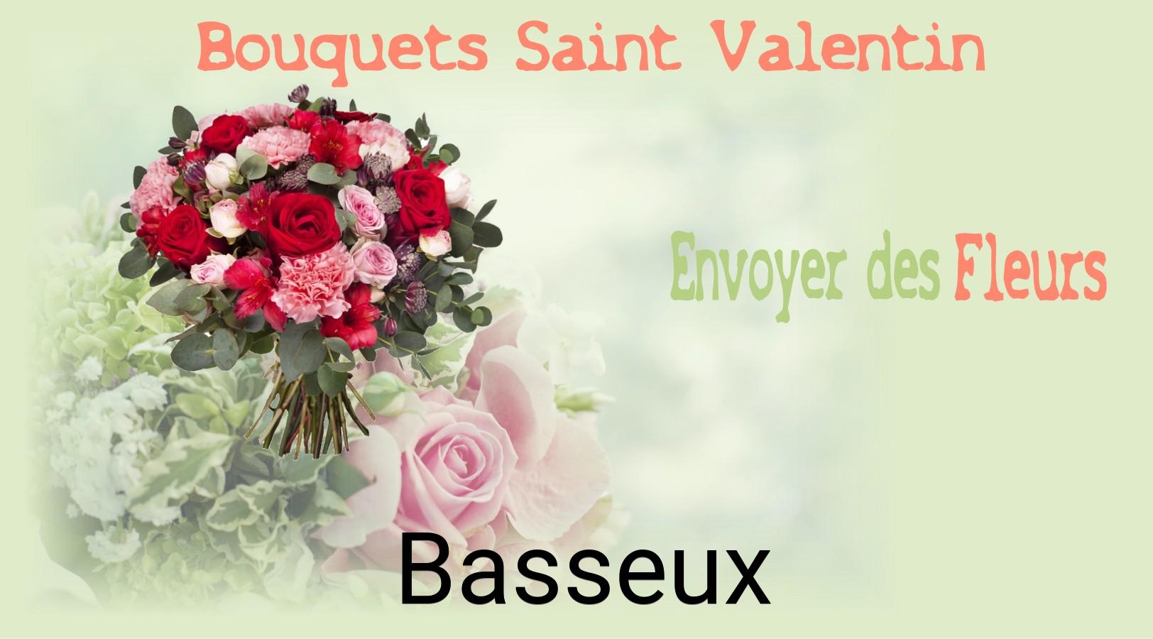 Roses de Saint-Valentin livrées à Basseux